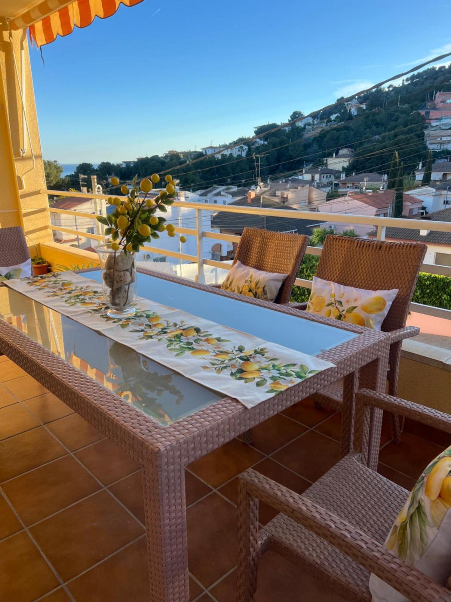 House With Seaview Villa Segur de Calafell Bagian luar foto
